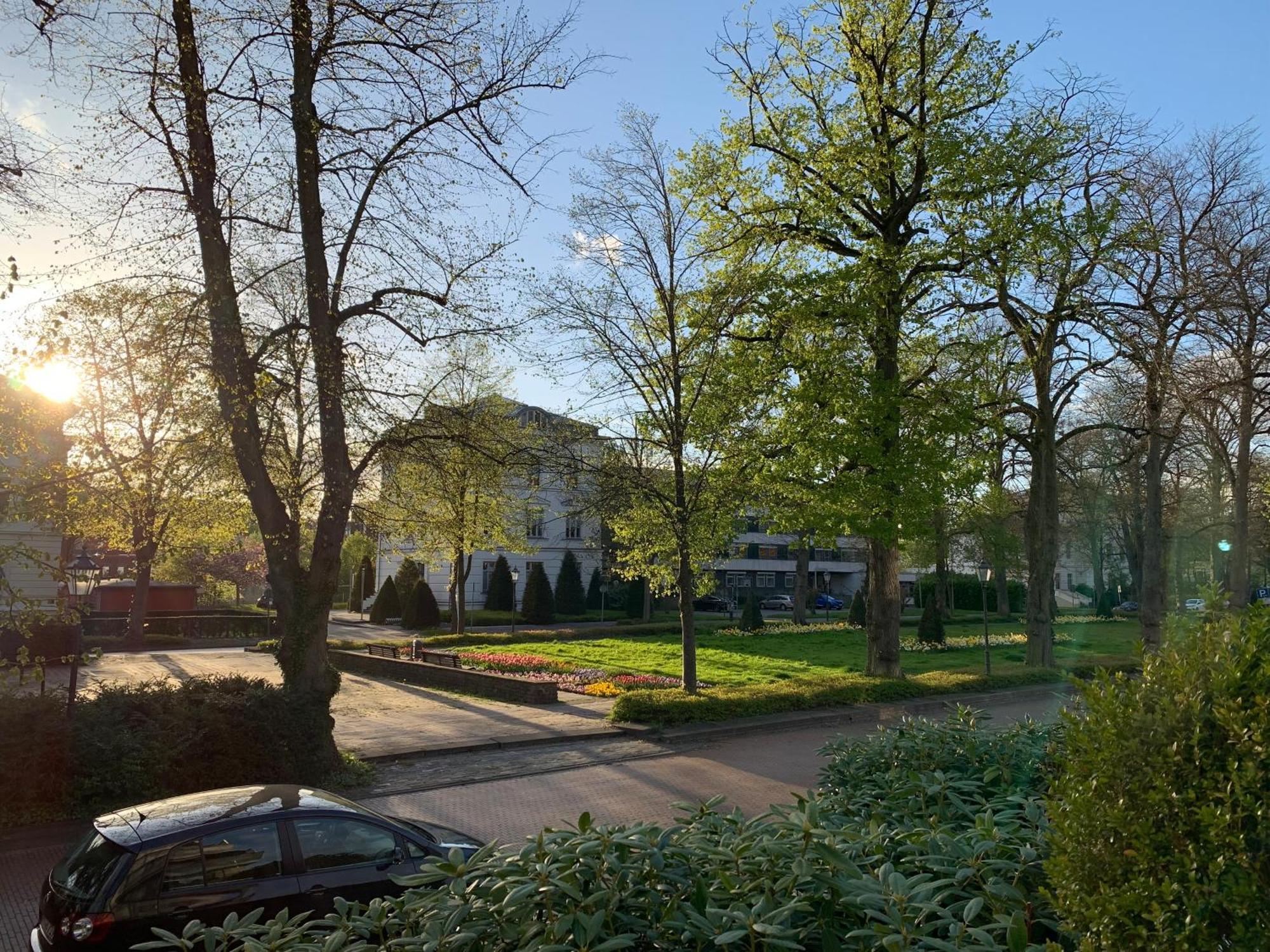 Stilvolle Stadtoase, 116 Qm, Parkblick, Wassernah, Parkplatz Wilhelmshaven Dış mekan fotoğraf