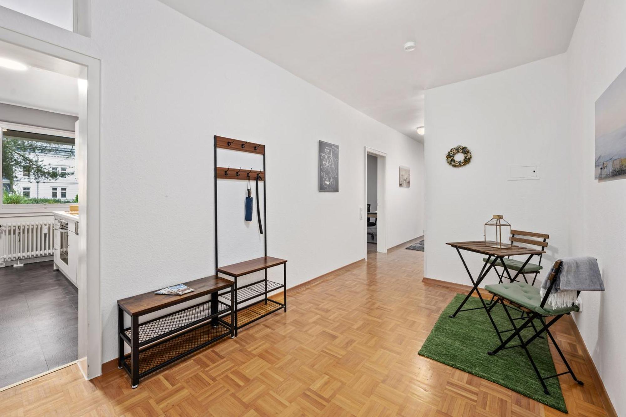 Stilvolle Stadtoase, 116 Qm, Parkblick, Wassernah, Parkplatz Wilhelmshaven Dış mekan fotoğraf